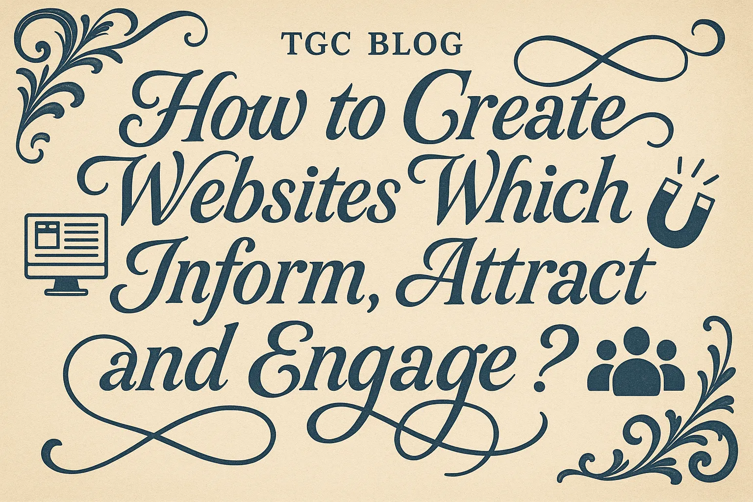 How to Create Websites Which Inform, Attract and Engage?